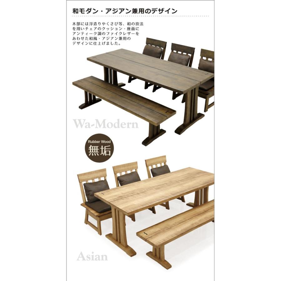 海外販売× ダイニングテーブルセット 幅190cm 大きめ 食卓セット 食卓