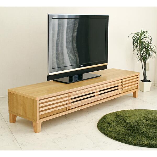 テレビボード 幅180 奥行45 高さ35 リビング収納 ローボード AV収納 完成品 北欧 モダン ナチュラル シンプル 収納家具 【開】 ウォールナット レッドオーク…