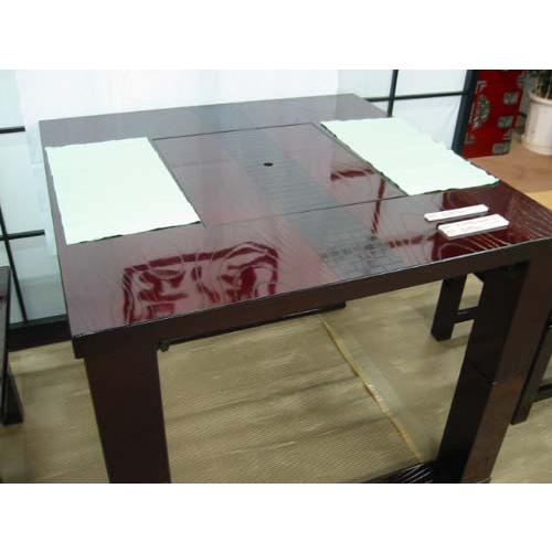 ★レア物 新品未開封 民芸ダイニングセット 民芸食卓セット 和モダン 150座卓兼用食卓セット3点（ＤＢＲ) 【A2695675165】(97648円)