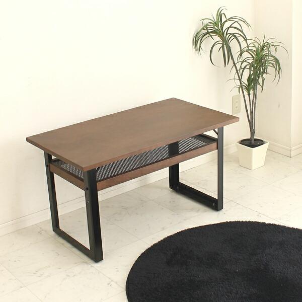 センターテーブル おしゃれ 木製 モダン 90 棚付き シンプル 高さ50cm m0001773大川家具三昧ヤフー店 通販