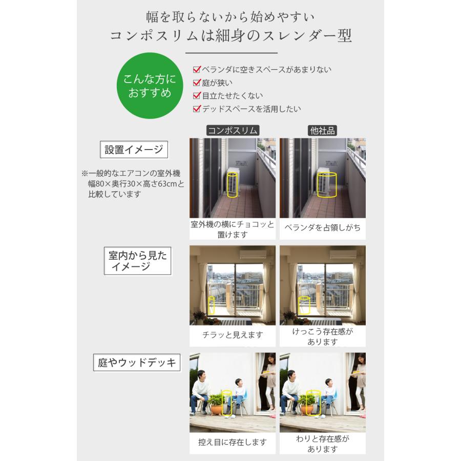 【最短当日発送】 省スペース型 コンポスト 容器 家庭用 生ゴミ処理機 不織布 堆肥 コンポストバッグ おしゃれ コンポスター 爆買 | ブランド登録なし | 05