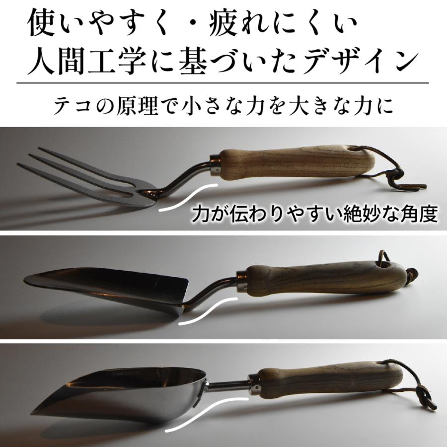 【最短当日発送】 移植ごて セット ガーデニングツール セット スコップ ガーデニング ステンレス おしゃれ 園芸用 木柄 ハンドフォーク ガーデンフォーク 爆買 | ブランド登録なし | 06