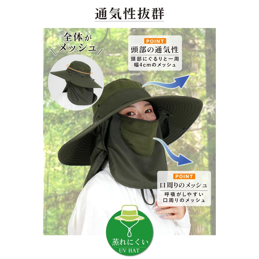 農作業 帽子 レディース ガーデニング 日除け 農作業 メンズ 男女兼用 日よけ uvカット Leaf88 爆買 |  | 05