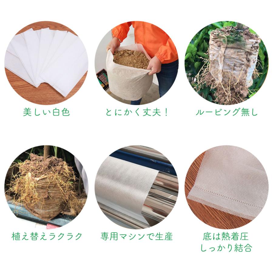 4 18限定ポイント3倍 枚 8 3x13 8cm 育苗ポット 育苗袋 枚 3号鉢 地中用 分解性 育苗バッグ 不織布ポット 白 根腐れ 防止 業務用 プロ仕様 布鉢 Ikb14 普段使いの雑貨店 Step One 通販 Yahoo ショッピング