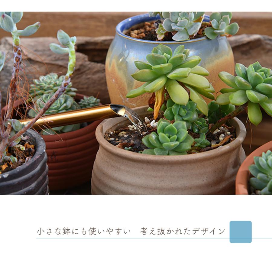 じょうろ おしゃれ 室内 観葉植物 北欧 かわいい 水差し 水やり 金属 散水 細かい 水 先 ハス口 シャワーヘッド ステンレス Jrg13 普段使いの雑貨店 Step One 通販 Yahoo ショッピング