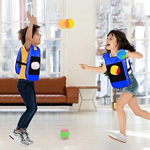 Hymaz キャッチボール ダーツボール 子供用 両面用 スティッキーボール ボール当て ストレス解消 外遊び 屋外遊び 子供おもちゃ 公園 運動 ス S 24 ステップ ワン マーケット 通販 Yahoo ショッピング