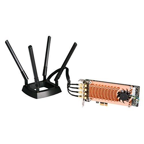 QNAP(キューナップ)WIFI ワイヤレスアダプターQWA-AC2600 PCI-Express用 モジュールカード 最大2533 Mbps 2.4