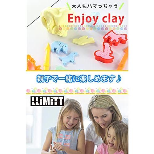 504円 激安通販新作 ねんど 道具 ２６個セット 粘土 ２種類展開 動物 ぬき型 Llimitt タイプa