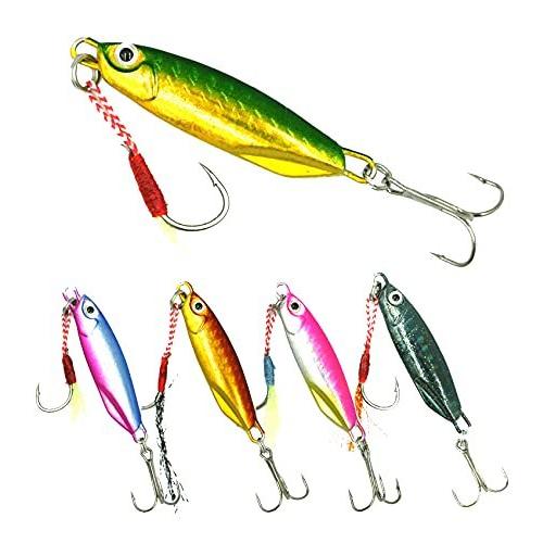 釣り Blue Ocean メタルジグ ルアー セット 5個セット ただ巻きでヒラメ シーバス 青物まで広範囲に狙えるコンパクト設計 7g S ステップ ワン マーケット 通販 Yahoo ショッピング