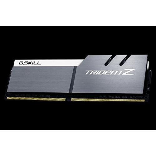 G.Skill DDR4-3200 TridentZシリーズ F4-3200C16Q2-128GTZSW 128GB（16GB×8）, シルバー＋ホワ｜steponemarket｜03