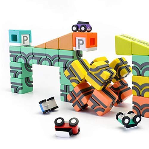 Qbitoy(QBI) PLUS 33ピース 車4台入り キッズ・デザイン賞受賞