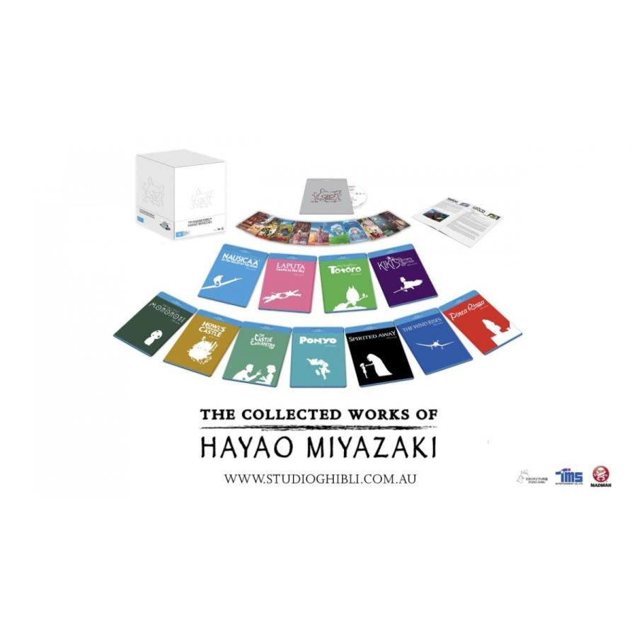 宮崎駿監督作品集【Blu-ray】北米版 海外 限定アートワーク 計12枚 コレクターズブックレット付き |  | 02