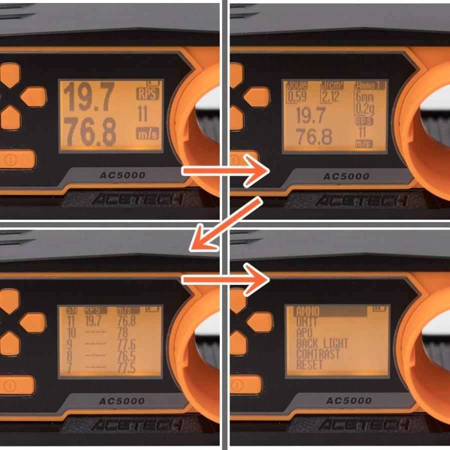ACETECH AC5000 3脚付属 弾速計 エーステック 自動計算 センサー Amazon | ACETECH AC5000 弾速計 初速計 三脚 自動計算 センサー