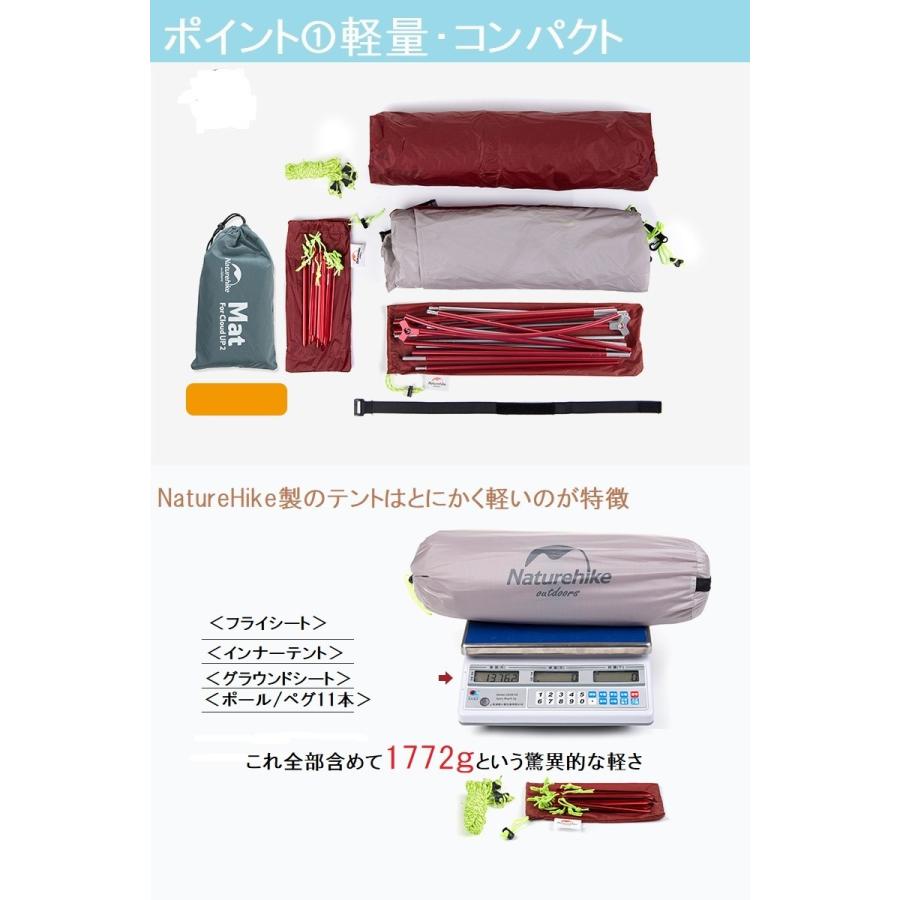 NatureHike Naturehike テント ネイチャーハイクテント 2人用