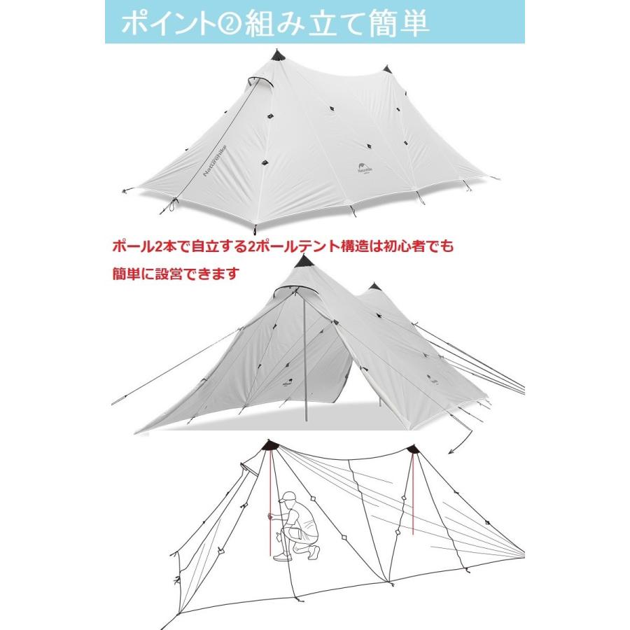 NatureHike（ネイチャーハイク） ネイチャーハイクテント ツインピーク