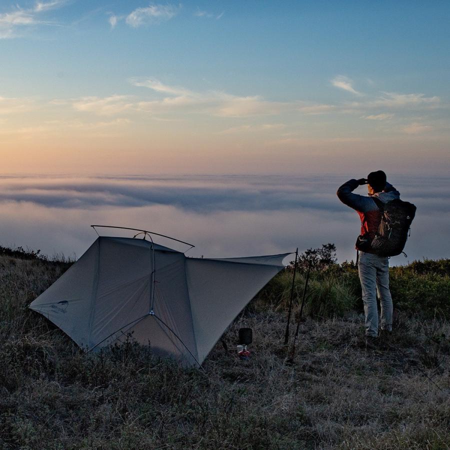 Naturehike  ネイチャーハイクテント vik1 1人用テント 軽量  防水 自立 登山 設営 簡単 前室｜steposwc｜20