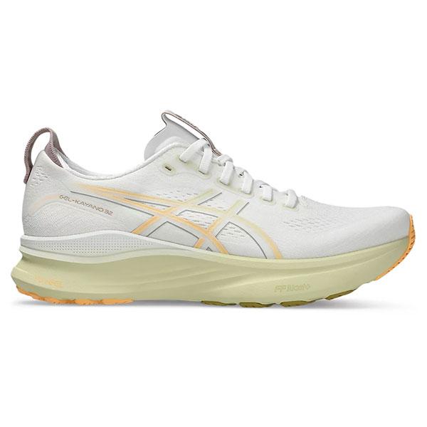 【値下げ】ASICS ゲルカヤノ32 ランニングシューズ 白色 25㎝ ASICS アシックス ランニングシューズ ゲルカヤノ 32 エキストラ
