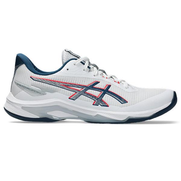 バレーボールシューズ ホワイト/ブラック/ネットバーナー4 アシックス（ASICS）（メンズ、レディース）バレーボールシューズ