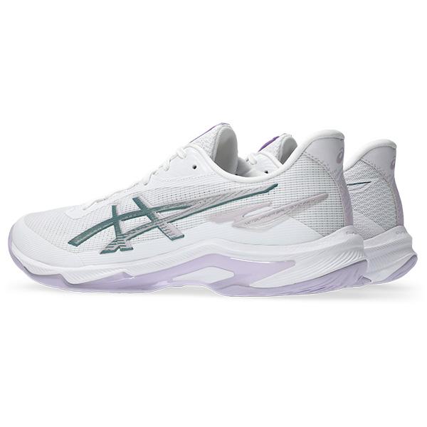 [美品]asics ネットバーナー　バレーボールシューズ ASICS（アシックス） ネットバーナー バリスティックFF 4 1053A070-106