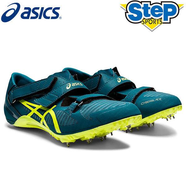 熱販売 アシックス 陸上 スパイク サイバーブレード 16 スタンダード 1093a134 300 Asics Cyberblade メンズ 短距離 100m 400m 専用スパイク 22ss Cat Tf