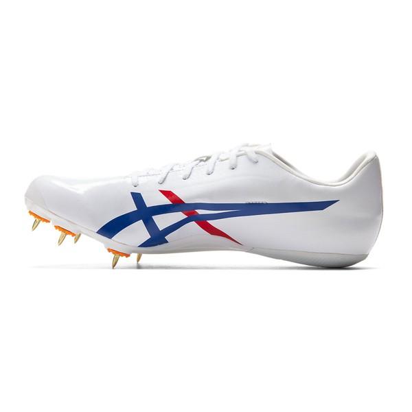 アシックス 陸上 スパイク ハイパースプリント 7 1093a151 100 ホワイト ブルー Asics Hypersprint 7 メンズ レディース 白 aw ステップスポーツpaypayモール店 通販 Paypayモール