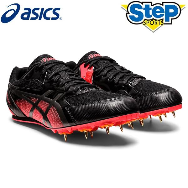 アシックス 陸上スパイク エフォート 13 スタンダード 1093a167 001 ブラック Asics Effort メンズ レディース 兼用スパイク 22ss Cat Tf 正規取扱店