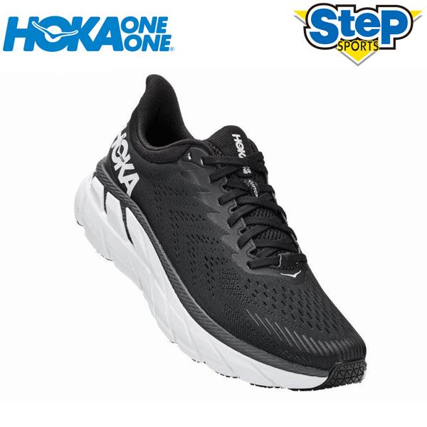 ホカ オネオネ ランニング シューズ クリフトン 7 Bwht ブラック メンズ Clifton Oneone fw Hoka ブランド激安セール会場 厚底 ホワイト