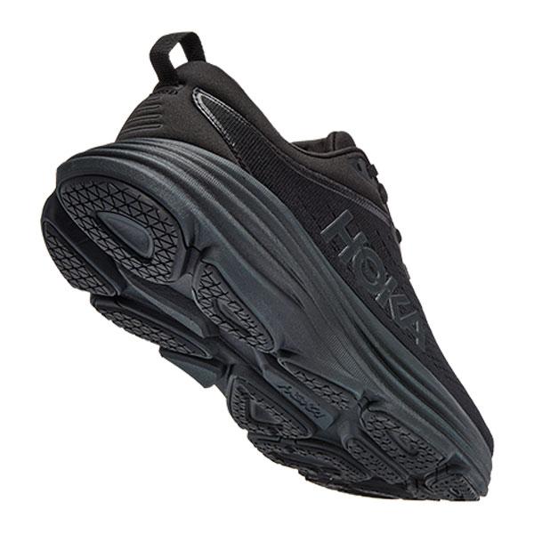 HOKA ONE ONE ランニングシューズwideブラック HOKA ONEONE ホカ ランニングシューズ メンズ 24SS ボンダイ 8 X