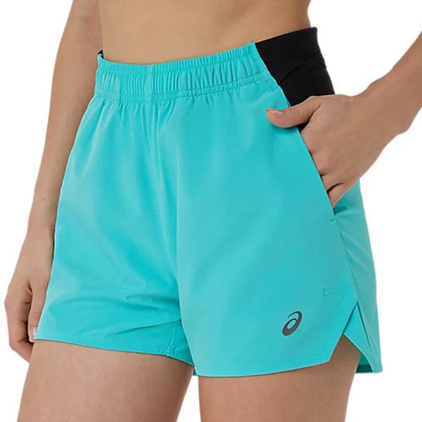 那*陽様 asics 陸上用パンツ Mサイズ レディース ASICS（アシックス） ウェア マルチポケット 4インチショーツ 2012D089