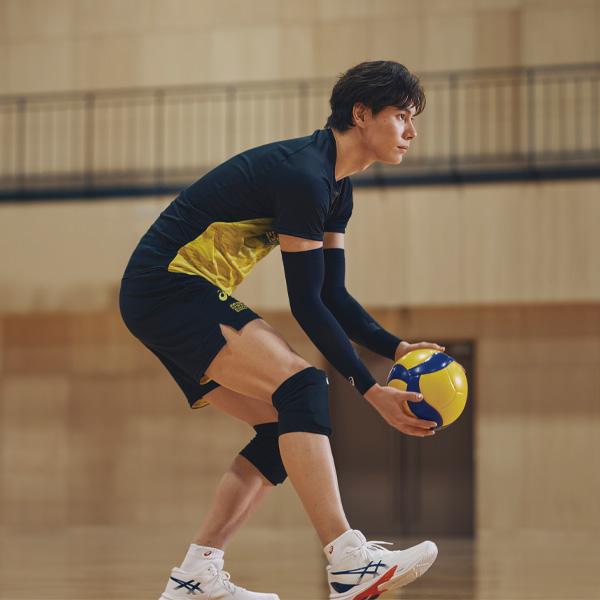 ASICS（アシックス） トップライン半袖シャツ【高橋藍選手着用モデル