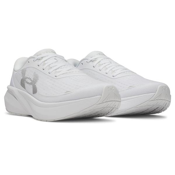 Under Armour ホワイト スニーカー UNDER ARMOUR（アンダーアーマー） ランニングシューズ UAベロシティ