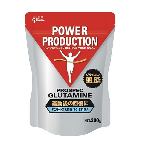 グリコ パワープロダクション POWER PRODUCTION 66%OFF アミノ酸プロスペック 【激安大特価！】 グルタミンパウダー 200ｇ