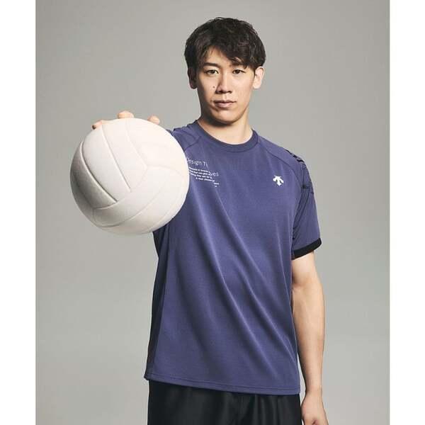 DESCENTE（デサント） 半袖バレーボールシャツ【石川祐希選手着用