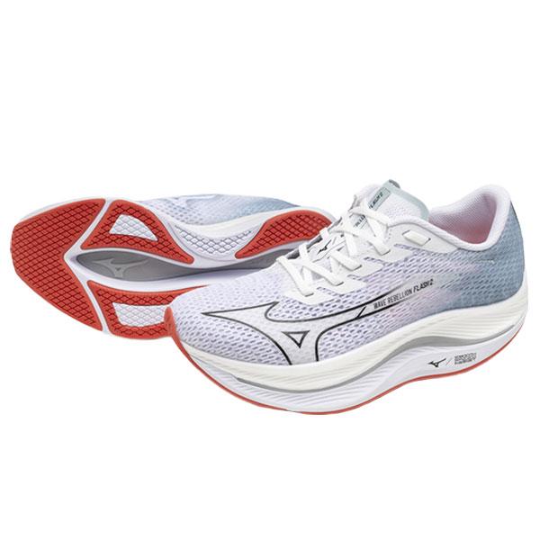 ミズノ ランニングシューズ ウエーブリベリオンフラッシュ 2 J1GD243521 mizuno WAVE REBELLION FLASH 2 レディース 24SS cat-run｜stepsports｜05