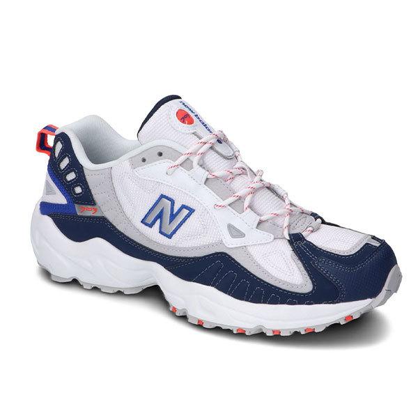 white and navy new balance