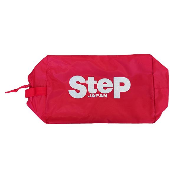 StePオリジナル シューズケース ファスナー付 SHOECASE ステップロゴ
