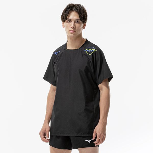 ミズノ　グローバルエリート　Vネック 半袖 ピステ 2枚セット　xo MIZUNO（ミズノ） N-XT 半袖ピステ V2JED00092 mizuno バレーボール