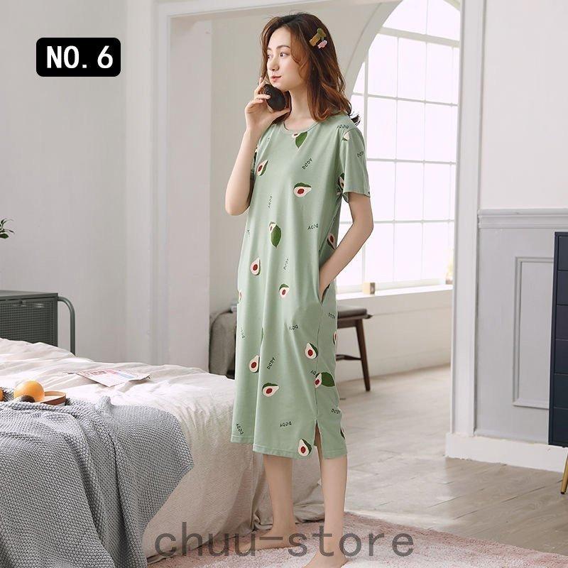 新作続 18色展開新作 パジャマ レディース 大人の可愛い ワンピース ルームウェア 春 夏 半袖 寝巻き 可愛い 部屋着 Praxisfrauendorf De