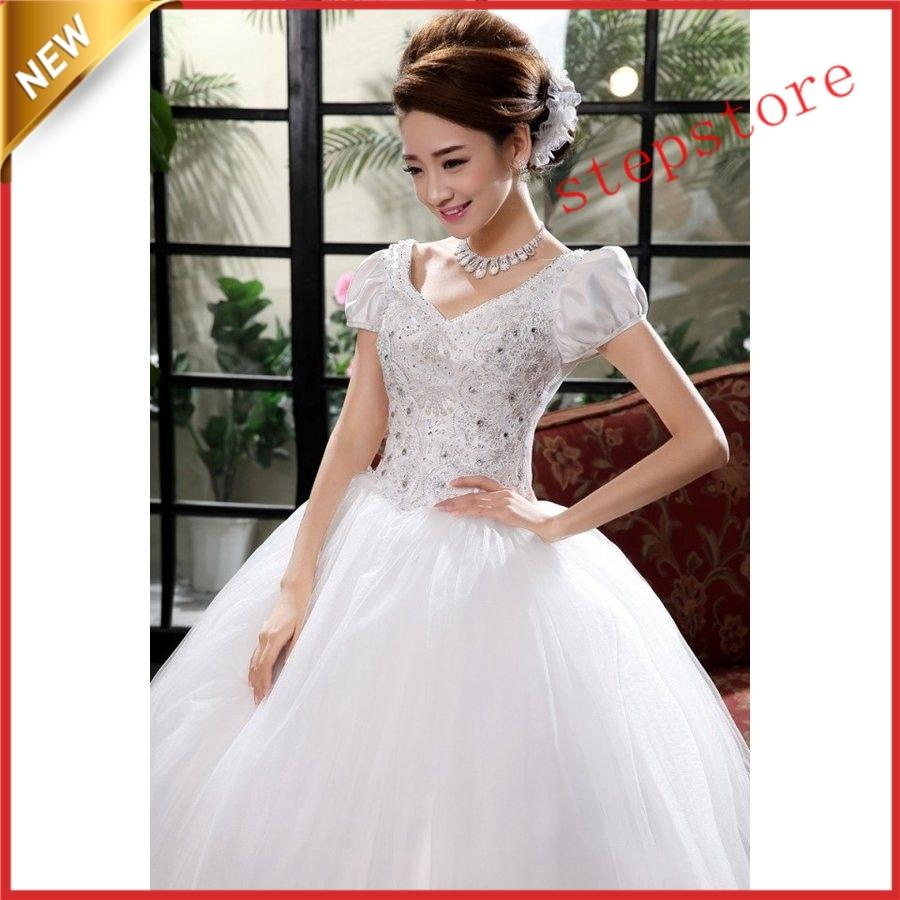 ウエディングドレス 写真撮影ドレス エンパイアドレス パーティー 演奏会 発表会 結婚式 編み上げ二次会 豪華な花嫁ドレス 高級 有名人芸能人 パーティー