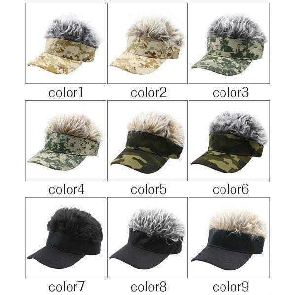 カツラ付き帽子 帽子一体型 帽子用ウィッグ 自然 髪付き帽子 50-60 cm調節できます 変装 ファッション 使いやすい メンズ　カッコイイ｜stepstore｜02