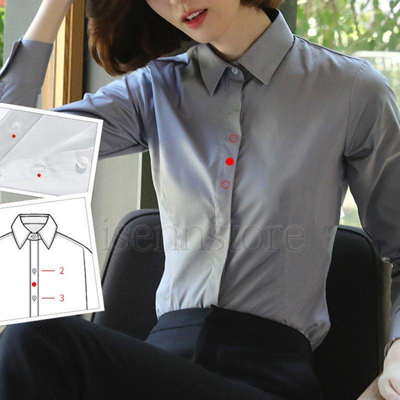 ブラウス 長袖 ノーアイロン レディース Yシャツ レギュラー ストレッチ 形態安定 長袖 スーツ インナー 制服 ワイシャツ シャツ 女性 快適 在庫処分大特価