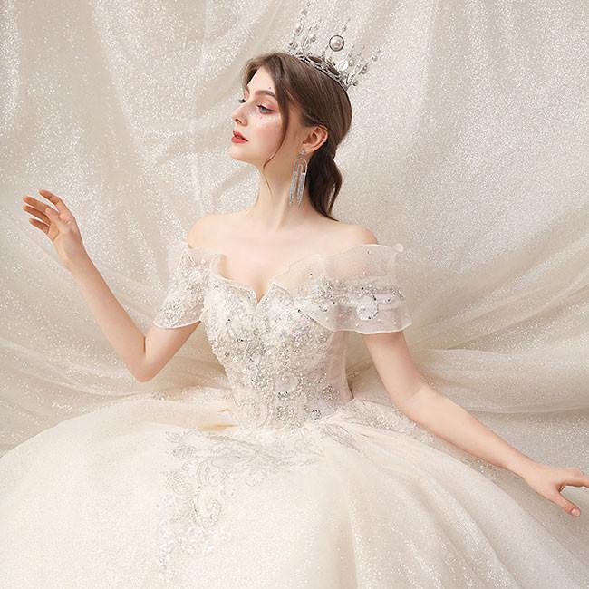 ウェディグドレス マタニティドレス白ワンピース 花嫁 大きいサイズ
