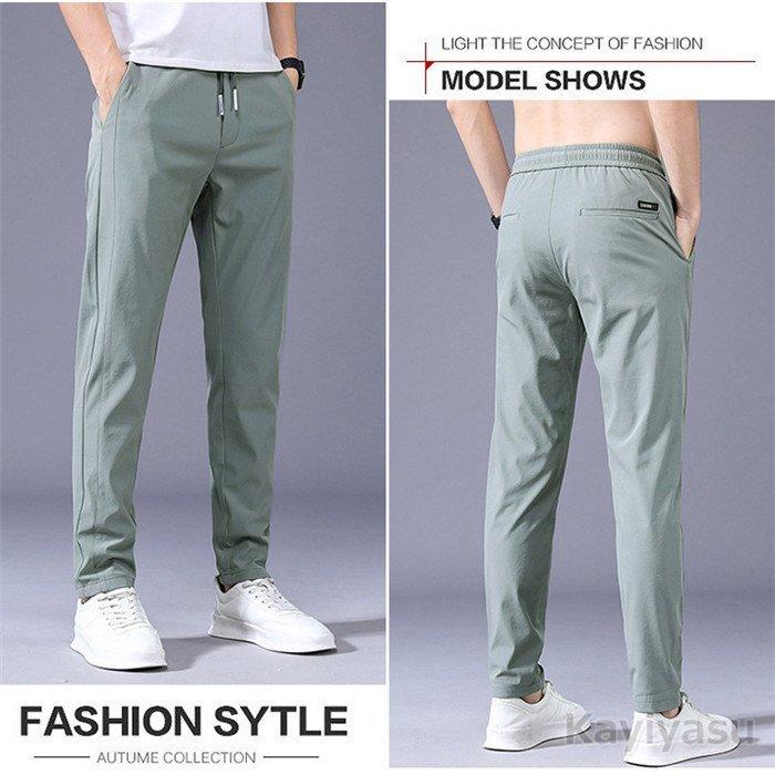 スキニーパンツ ひんやり チノパンツ メンズ ストレッチパンツ 夏 冷感 メッシュ 通気 長ズボン ストレート 美脚 薄手 スリムパンツ オシャレ 涼しい スポーツ 超定番