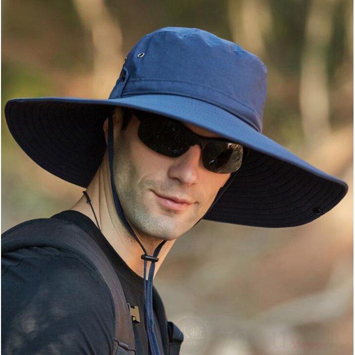 サファリハット バケットハット ハット 紐付き 帽子 広つば 撥水帽子 キャンプ 男女兼用 紫外線 紫外線対策 折りたたみ 夏 通気性代引不可｜stepstore｜02