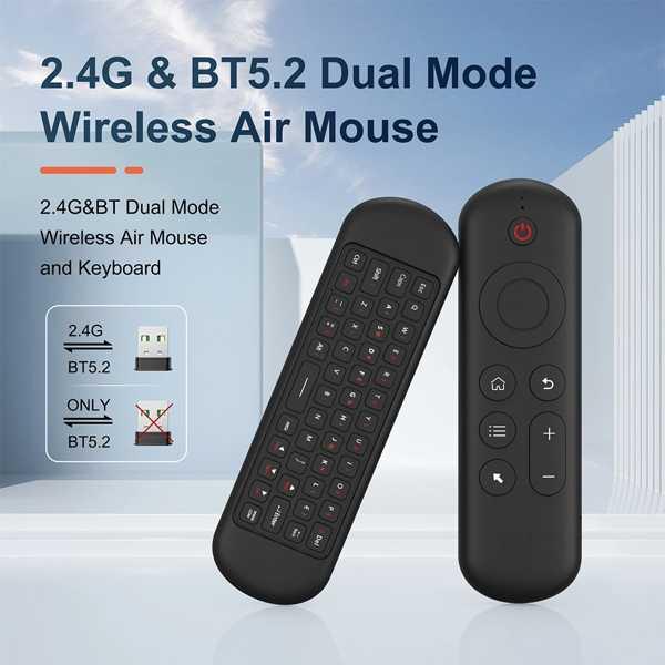 Bluetooth 5.0 m5ワイヤレスキーボード 2.4g エアマウス バックライト 音声リモコン コンピューター ラップトップ Android  TVボックス スマートTV｜sterham0021｜03