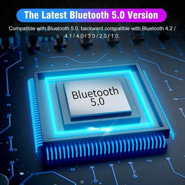 ワイヤレスnfc bluetoothアダプタBT5.0レシーバトランスミッタオーディオ3.5ミリメートルジャックaux 2 rcaステレオサウンドスピーカーヘッドセット車のdvd｜sterham0021｜06