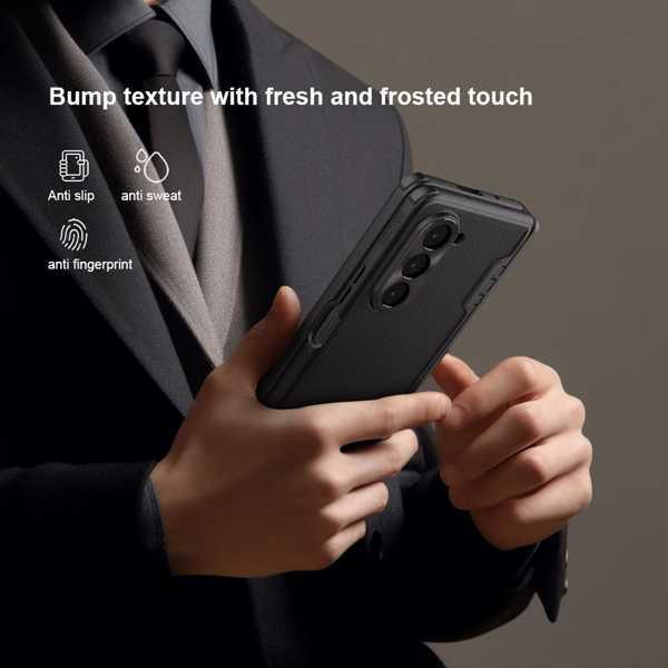 Nillkin for Samsung Galaxy z fold 5gケースフロストプロキックスタンドハードpc Coffd5｜sterham0021｜03