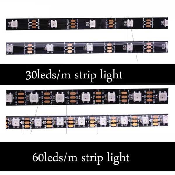 RGB LEDネオンライトストリップ 5V 3ピン マイクロUSB接続 防水 個別または個別の装飾ライト (Ws2812b)｜sterham0021｜03