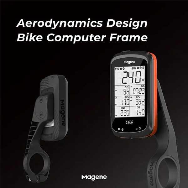 Magene-自転車用GPS体温計 スピードメーターc406 ワイヤレス ロードバイク マウンテンバイク データ同期｜sterham0021｜04