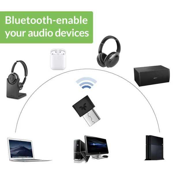 Avantree dg80 bluetooth 5.0 usb bluetoothオーディオトランスミッターアダプター (外部) 、音楽、通話、ゲーム、pc上の映画用｜sterham0021｜02